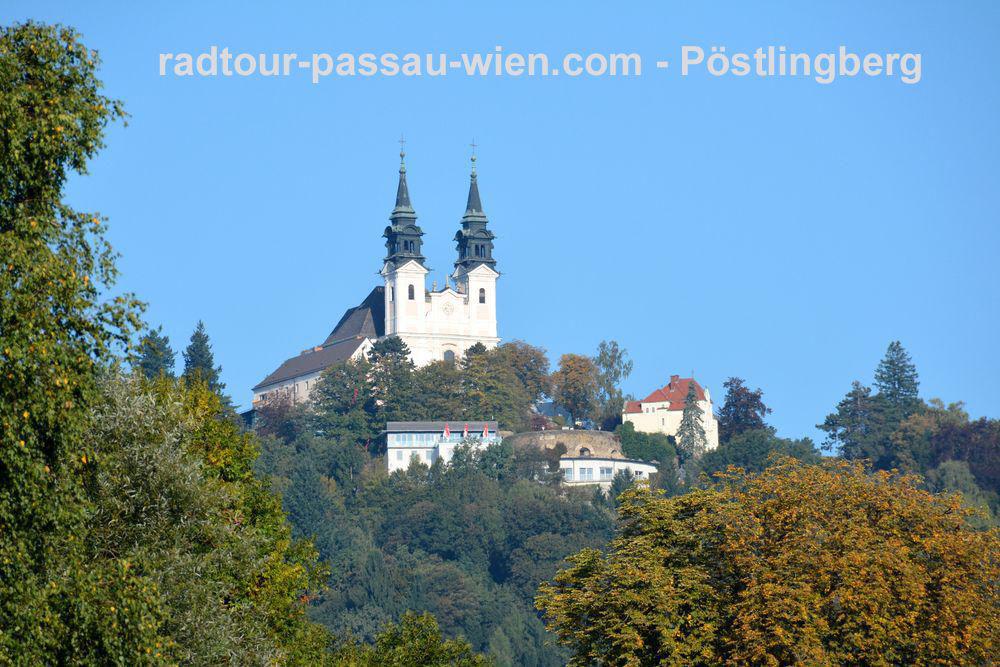 Ruta en bicicleta de Passau a Viena - Iglesia de peregrinación sobre la montaña Poestling